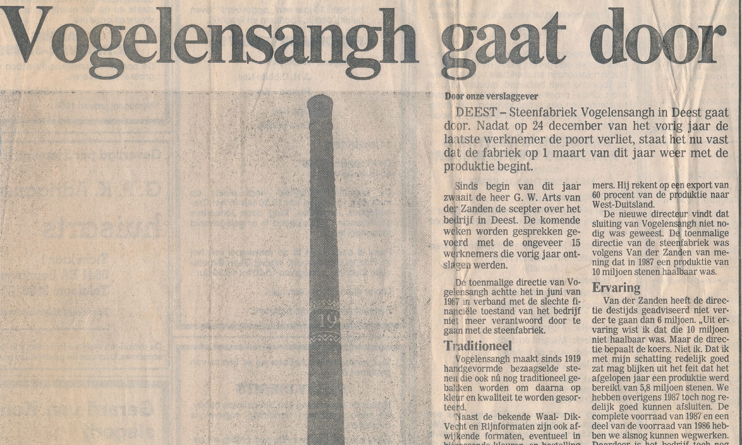 1988 – Een nieuw begin